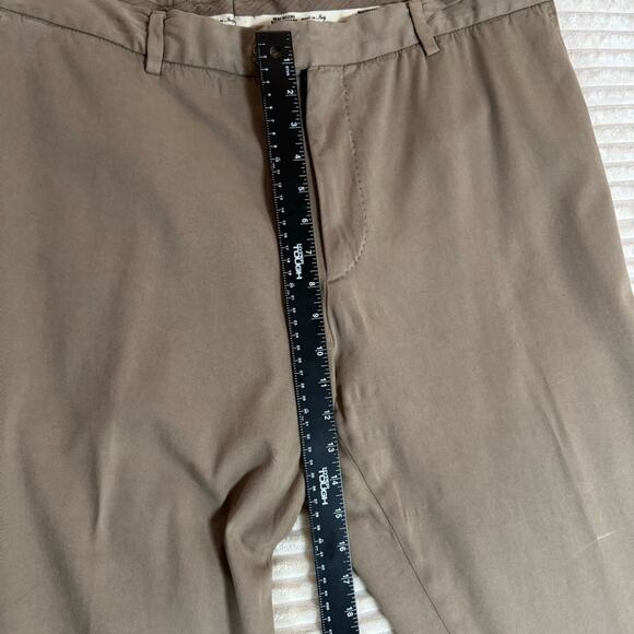 Maurizio Baldassari Men’s Pants Chino Made in Italy Tan 50 - Picture 14 of 15